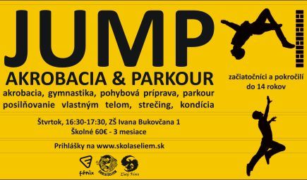 Jump - akrobacia, parkour