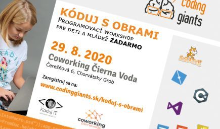 Workshop Kóduj s obrami