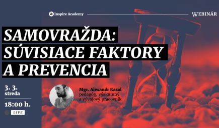 Základy prevencie a krízovej intervencie v prípadoch samovražedného správania