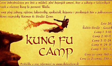 Kung fu camp 2021