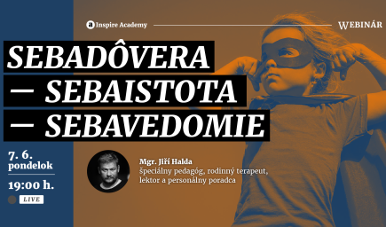 Jiří Halda: Sebadôvera - sebaistota - sebavedomie | Webinár