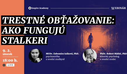 Trestné obťažovanie: ako fungujú stalkeri | Webinár