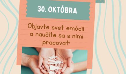 ŠKOLA EMÓCIÍ - 8 dielny interaktívny kurz