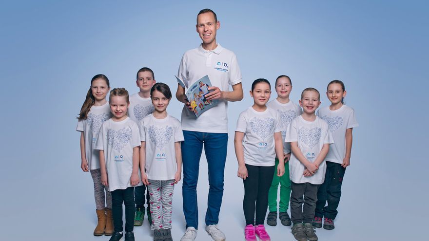 O2 Športová akadémia Mateja Tótha môže byť na každej škole.