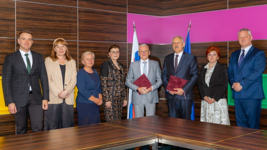 Podpis Memoranda o spolupráci a porozumení