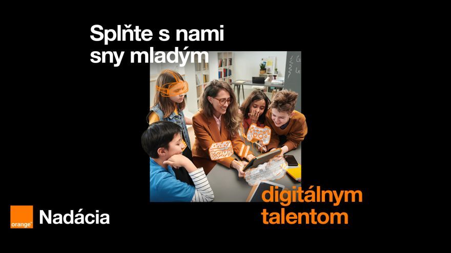 Nadácia Orange otvára 3. ročník grantového programu Digitálna budúcnosť