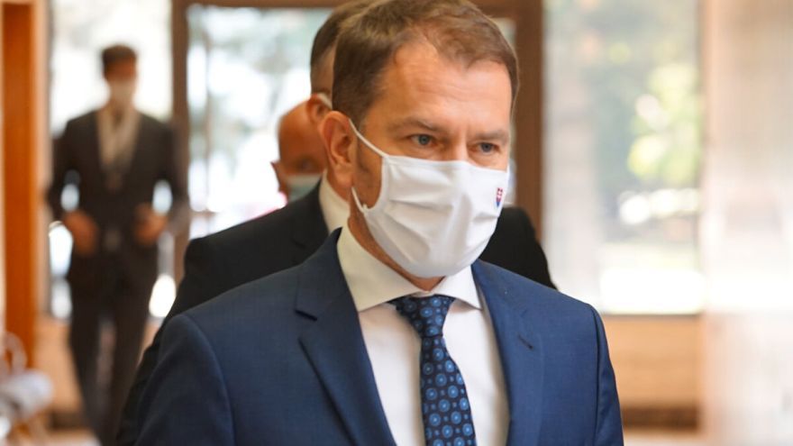 Premiér Igor Matovič