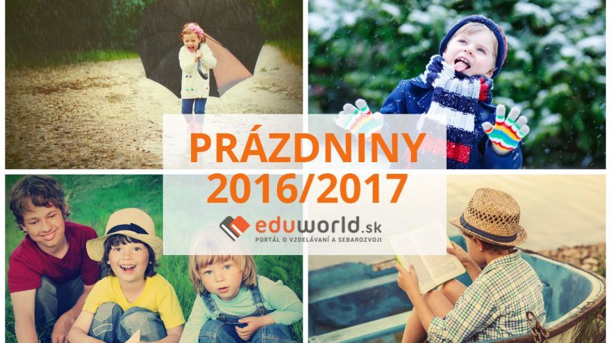 Prázdniny v školskom roku 2016/2017