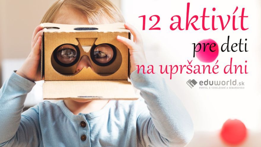 Sychravé jesenné dni so sebou okrem dažďa môžu priniesť aj množstvo zábavy, ktorú zažijete s dieťaťom medzi stenami izby.