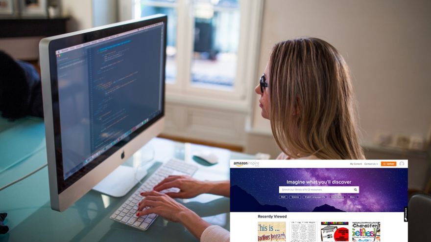 Gigant Amazon pripravuje pre učiteľov službu Amazon Inspire - najväčší portál s edukačnými materiálmi