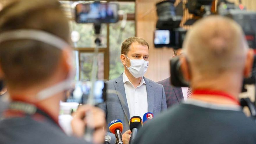 Premiér Igor Matovič