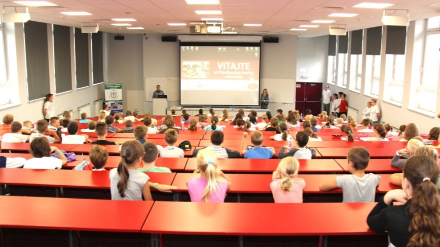 Trenčianska univerzita organizuje univerzitu pre deti