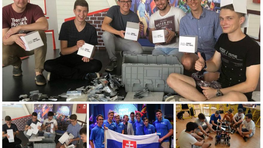 Päť stredoškolákov pôjde reprezentovať našu krajinu do Mexika na medzinárodnú robotickú olympiádu FIRST Global.