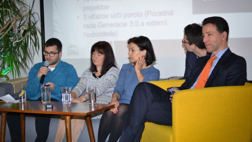 Tlačová konferencia Nadácie Pontis k Cene Generácia 3.0