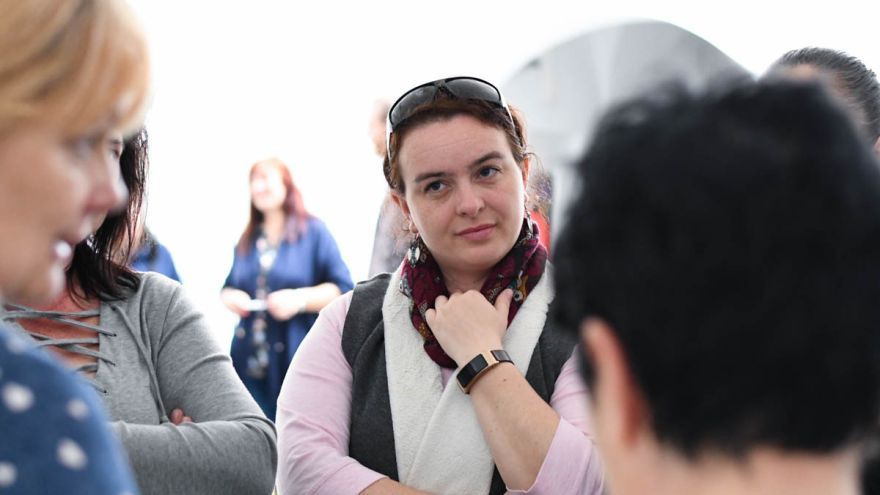 Workshop na tému Zážitková pedagogika realizovaný pre učiteľov v rámci programu Na každej škole záleží
