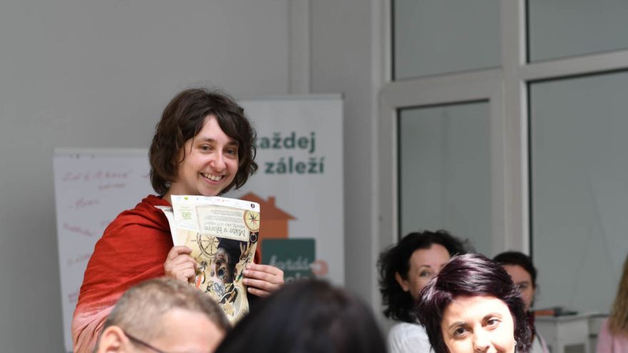 Workshop na tému Zážitková pedagogika realizovaný pre učiteľov v rámci programu Na každej škole záleží