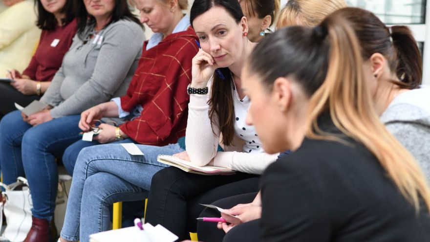 Workshop na tému Zážitková pedagogika realizovaný pre učiteľov v rámci programu Na každej škole záleží