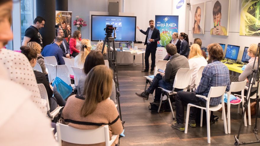Tlačová konferencia k Misii modrá planéta v Bratislave 16.1.2018
