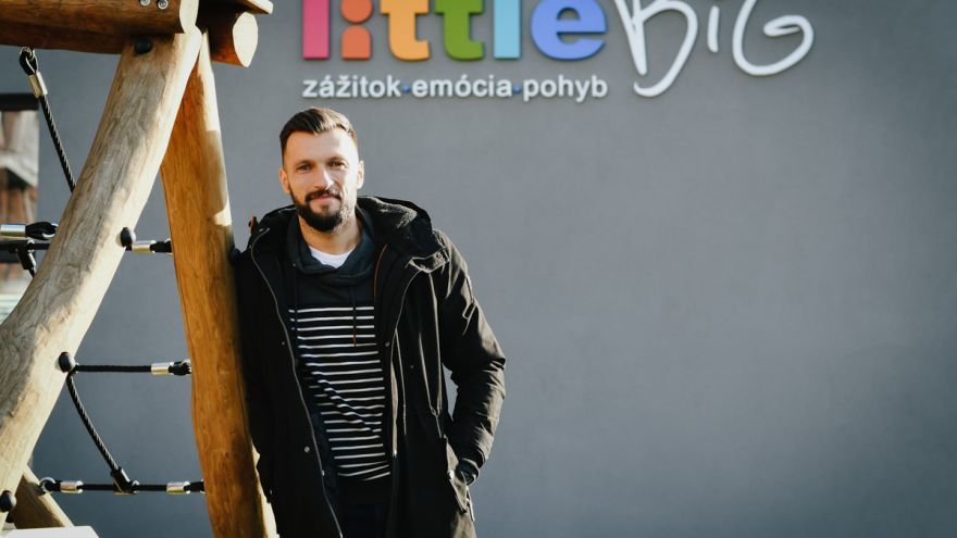 Michal Kubalák, riaditeľ materskej školy littleBIG v Bratislave / Foto: Zuzana Gránska