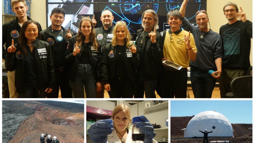 Slovenská astrobiologička, Dr. Michaela Musilová so svojím tímom počas simulovanej misie na Mesiac