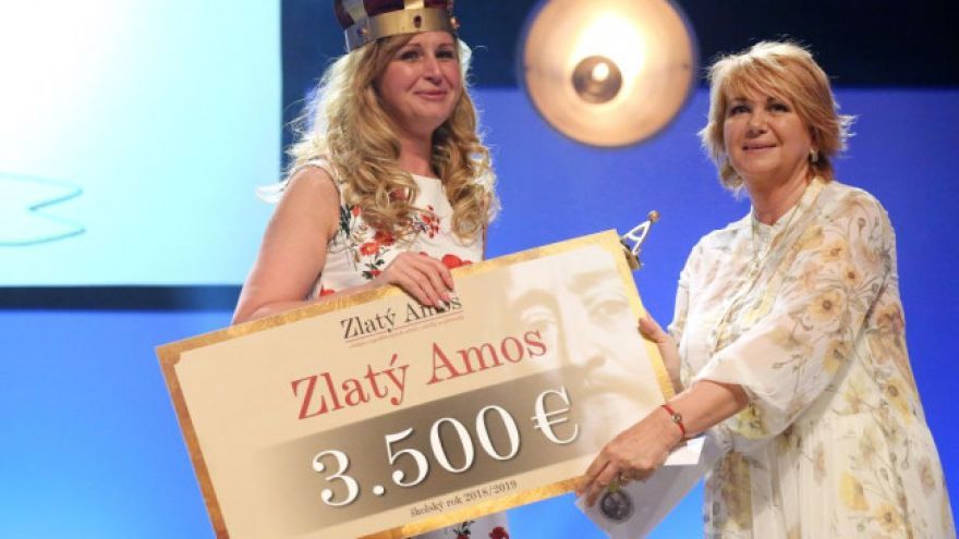 Zlatým Amosom 2019 je Petra Kubičková