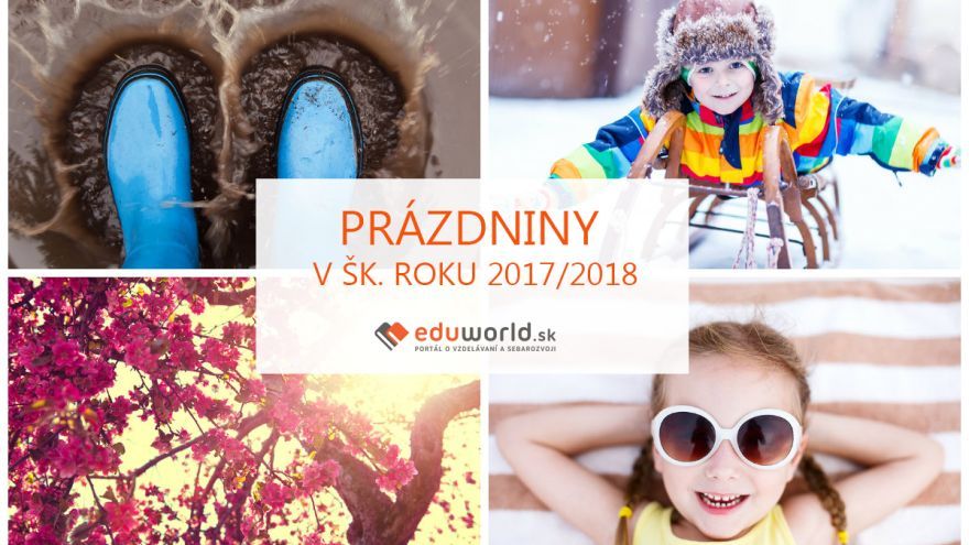 Prázdniny v školskom roku 2017/2018