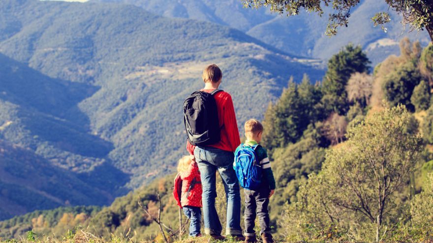 Turistiku môžete robiť aj s najmenšími deťmi. Stačí si zvoliť vhodnú obtiažnosť.