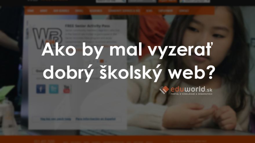 Webová stránka vypovedá o každej firme veľa. Rovnako tak aj o škole, ktorá poskytuje vzdelávacie služby. 