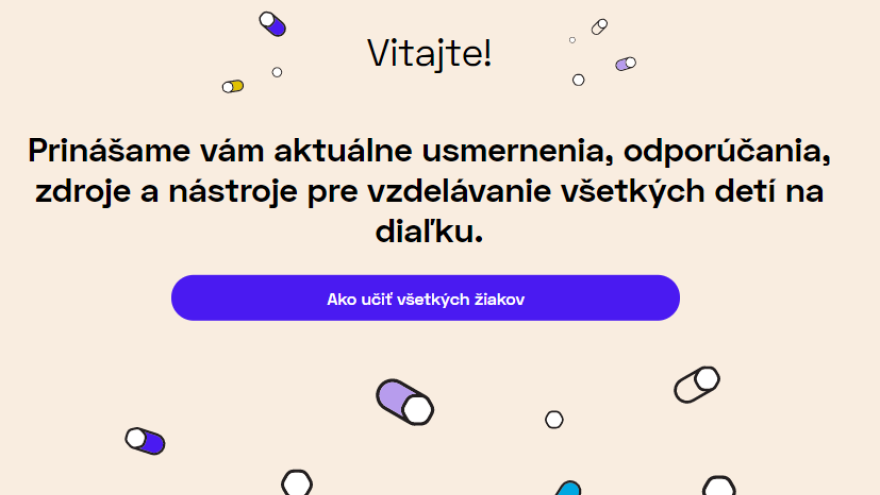 Portál ministerstva školstva Učíme na diaľku pomohli vylepšiť stredoškoláci.