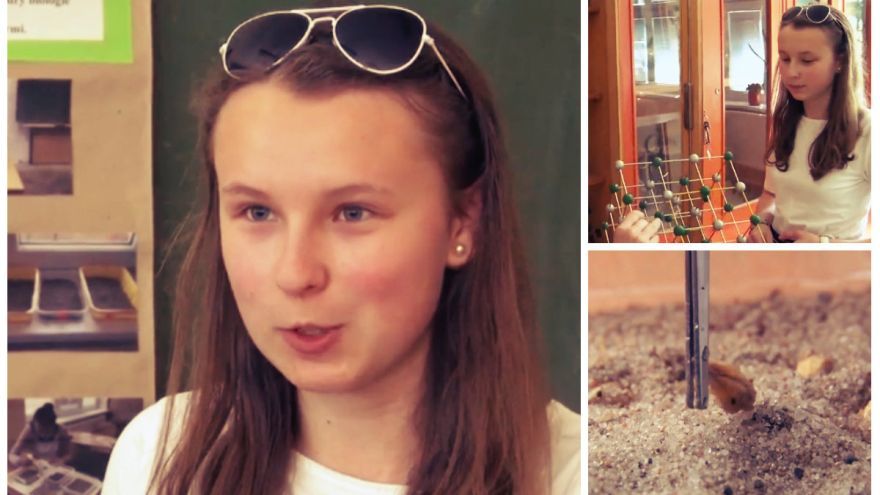 Deviatačka Veronika Babalová študuje na základnej škole, no vďaka svojmu výskumu je už dnes prijatá na vysokú školu. 