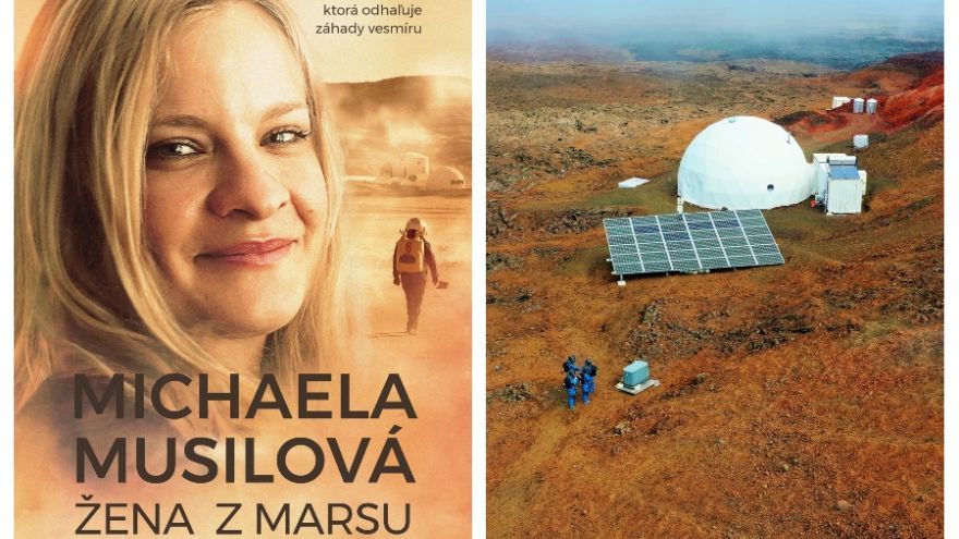 Michaela Musilová ako žena z Marsu
