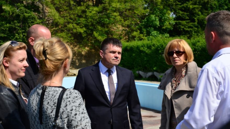 Minister školstva Peter Plavčan dnes osobne vykonal priamo v areáli Ekoiuventy kontrolný deň.