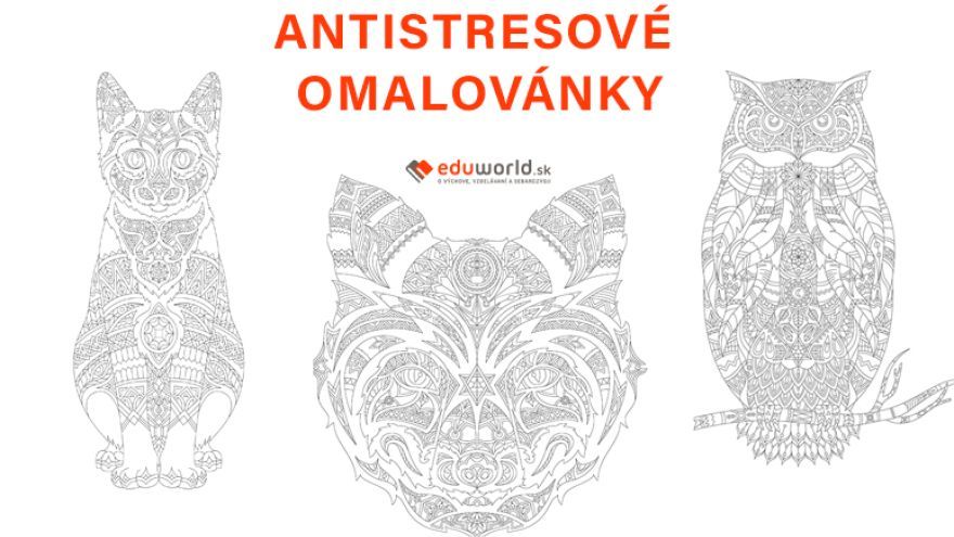 Antistresové omalovánky