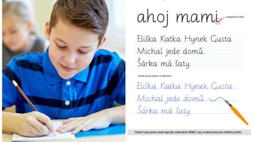 Ministerstvo školstva schválilo takmer pred mesiacom dodatok k štátnemu vzdelávaciemu programu, v ktorom uvádza presne definovaný tvar písaného písma, ktorý sa musia deti učiť od septembra 2017.