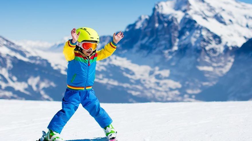Tipy, ako začať učiť deti lyžovať