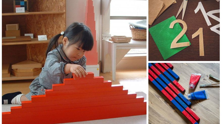 Montessori pomôcky si zvládnete spraviť doma aj sami. 