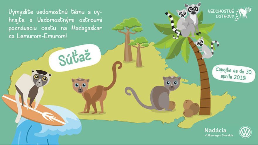 Súťaž Vedomostné ostrovy môže vašu triedu dostať na Madagaskar.