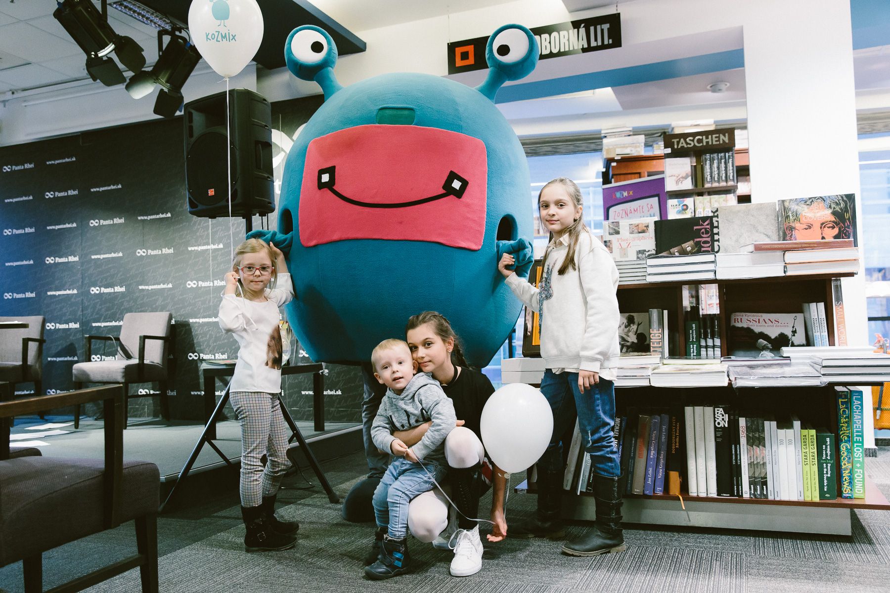 Krst časopisu KOZMIX  si užili najmä deti.