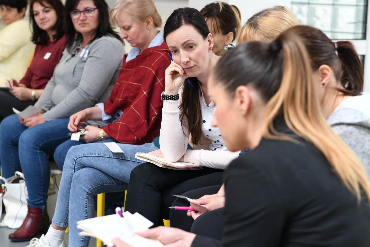 Workshop na tému Zážitková pedagogika realizovaný pre učiteľov v rámci programu Na každej škole záleží