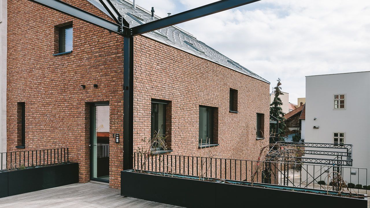 Nádvorie Kampus exteriér