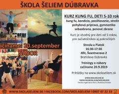 Kung fu Dúbravka, Škola Šeliem - kung fu pre každého