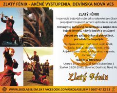 zlatý fénix - akčné vystúpenia